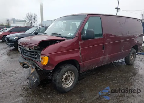 2003 Ford E-150 Commercial from USA, damaged, VIN 1FTRE14293HC03842